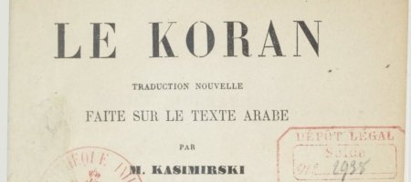 Le Coran. Réédition de la traduction d'Albin de Biberstein KAZIMIRSKI, (…)