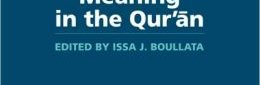 Literary structures of religious meaning in the Qurʾān (éd. Issa J. BOULLATA)